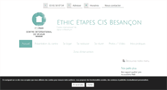 Desktop Screenshot of cis-besancon.com