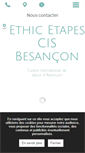 Mobile Screenshot of cis-besancon.com